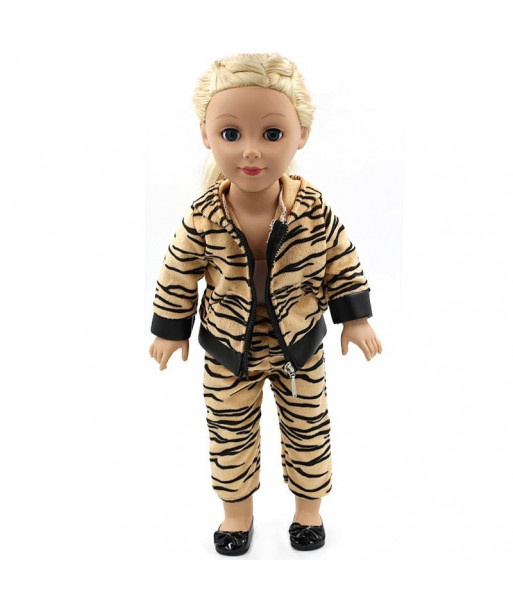 American Girl Dolls Clothing Tiger Jackets And Pants Suit Dolls Clothing Of 18 Inch Doll Clothes Accessories