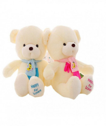 30cm Teddy Bear With Scarf Plush Stuffed Brinquedos Baby Girls Toys Wedding And Birthday Party Decoration