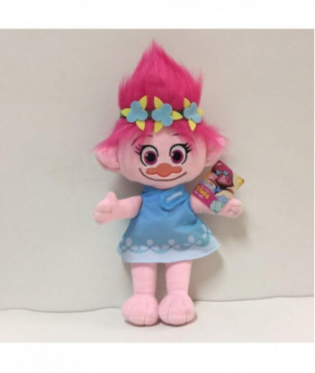 23cm Trolls Plush Toy Poppy Branch Dream Works Stuffed Cartoon Dolls The Good Luck Magic Fairy Hair Wizard