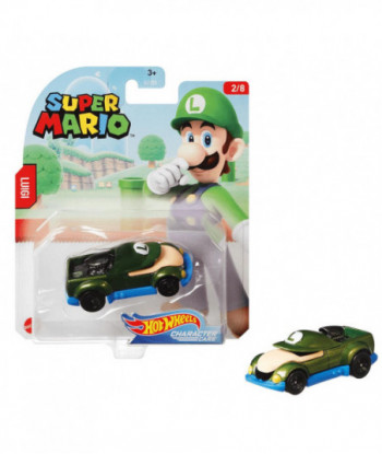 Wheels Super Mario Character Cars Luigi