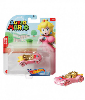 Wheels Super Mario Character Cars Princess Peach