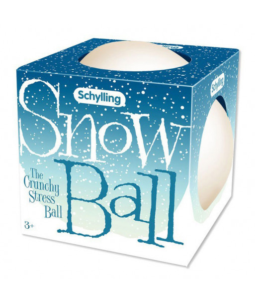 Schylling Snow Ball Crunch Stress Ball