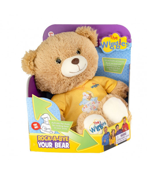 The Wiggles Rockabye Bear Motion Active Plush