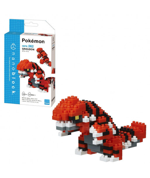 Nanoblock Pokemon Groudon