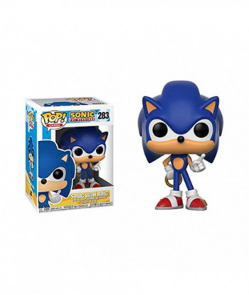 Funko Pop Sonic With Ring 283 Collection Model