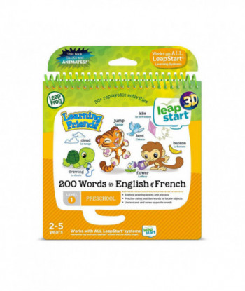 Leapfrog Leapstart 3d 200 Words In English And French Educational Book