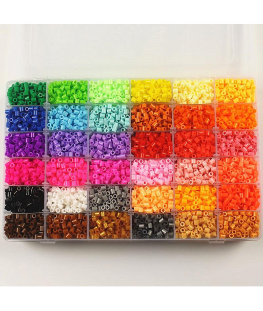 36 Color 5mm Hama Beads Perler Beads Box Set Eva Fuse Beads For Children Diy Educational Jigsaw Puzzle