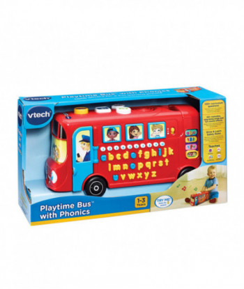 Vtech Playtime Bus With Phonics Educational Toy