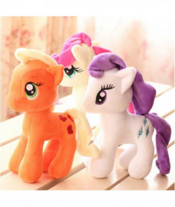 S 7 Inch 18cm Cute Rainbow Horse Toys Cartoon Toys Hobbies Stuffed Dolls Movie Tv Stuffed Plush Animals