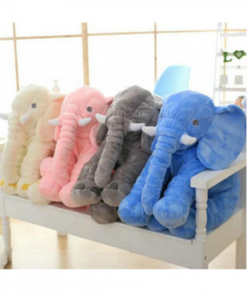 60 Cm Style Colorful Elephant Plush Toys Elephant Pillow Baby Bed Cushion Stuffed Animals Doll