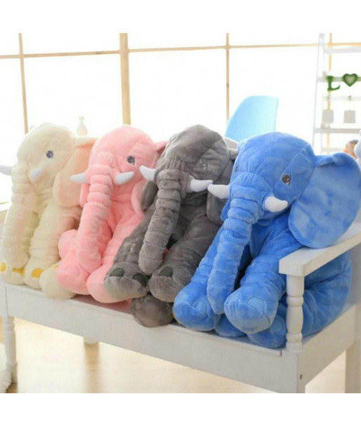 60 Cm Style Colorful Elephant Plush Toys Elephant Pillow Baby Bed Cushion Stuffed Animals Doll