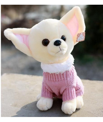 22cm Special Pacify Sweet Chihuahua Dog Plush Animal Doll Hold Pillow Stuffed Toy Girl Personality 1