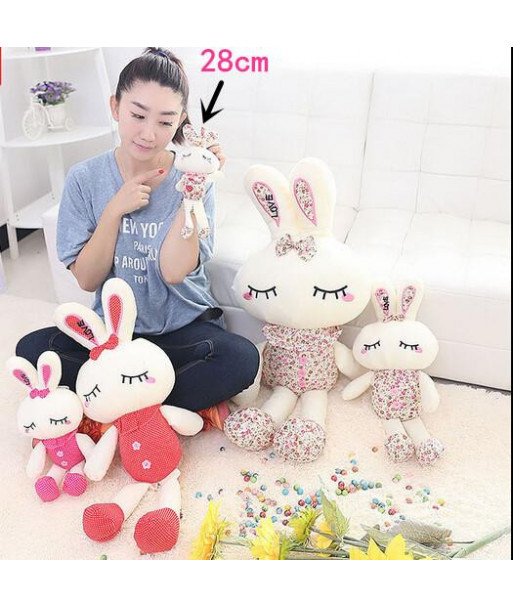 11 28cm Lovely Rabbit Plush Toy Soft Love Rabbit Toy 2 Styles Stuffed Animal Doll For Children And Girls