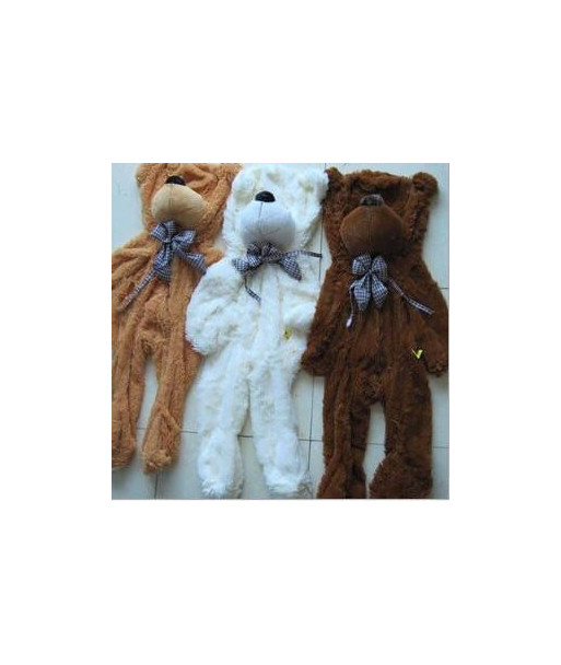 S 100cm Three Colors Big Teddy Bear Skin Coat Plush Toys Stuffed Toy Baby Toy Birthday