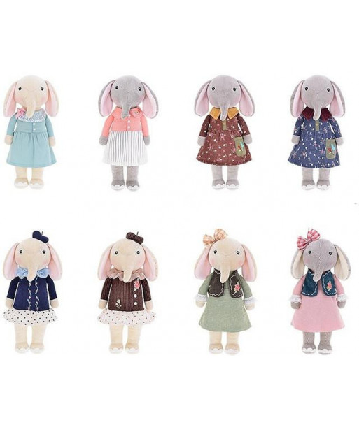 30cm Angela Metoo Forest Lucky Elephant Cute Sweet Plush Toy Doll Couple Doll Tiramisu Rabbit A Generation