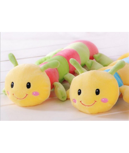 2003 Baby Toy 18cm Plush Colorful Lovely Caterpillars Doll Supplies Creative S