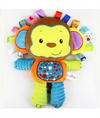 Plush Baby Toys Appease Infants Teddy Appease Towel Grasping Rattles Bb Multifunctional Brinquedos Para