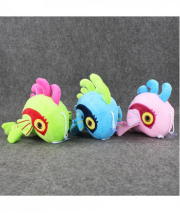 3colors 3pcs Set 18cm Murloc Plush Dolls Lovely Fish Stuffed Toy Animal Soft Figures For Baby