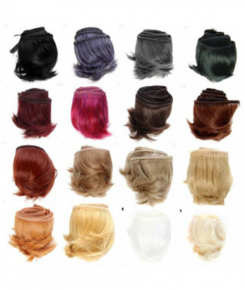 1piece 5cm Multicolor Chooes Straight Doll Hair For 1 3 1 4 Bjd Doll Diy Hair