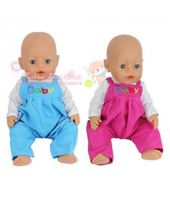 2color Choose 1set Coat Pants Clothes Wear Fit 43cm Baby Born Zapf Children Birthday Only Sell Clothes