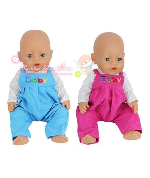 2color Choose 1set Coat Pants Clothes Wear Fit 43cm Baby Born Zapf Children Birthday Only Sell Clothes