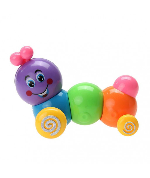 Cute Baby Doll Toys Wind Up Carpenter Worm Cutworm Clockwork Spring Bug Children Toy Doll Brinquedos