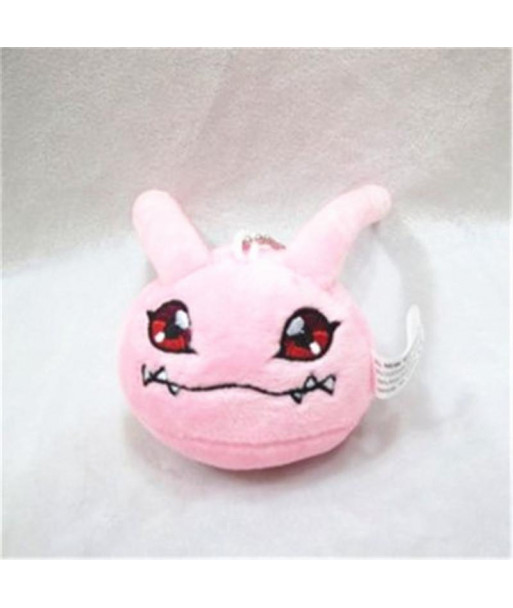 [pcmos] Digimon Adventure Yagami Taichis Koromon 3 Inch Mini Plush Toy Keychain Key Rings 16052601