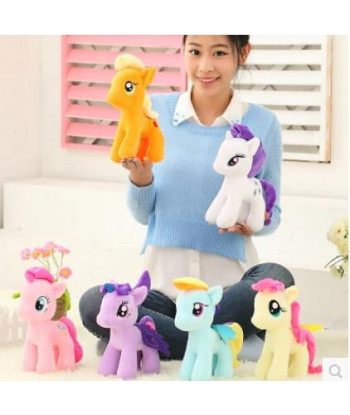 15cm Cute Stuffed Animals Plush Horse 6 Colors Selling Dolls Wedding Plush Toy