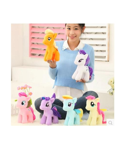 15cm Cute Stuffed Animals Plush Horse 6 Colors Selling Dolls Wedding Plush Toy