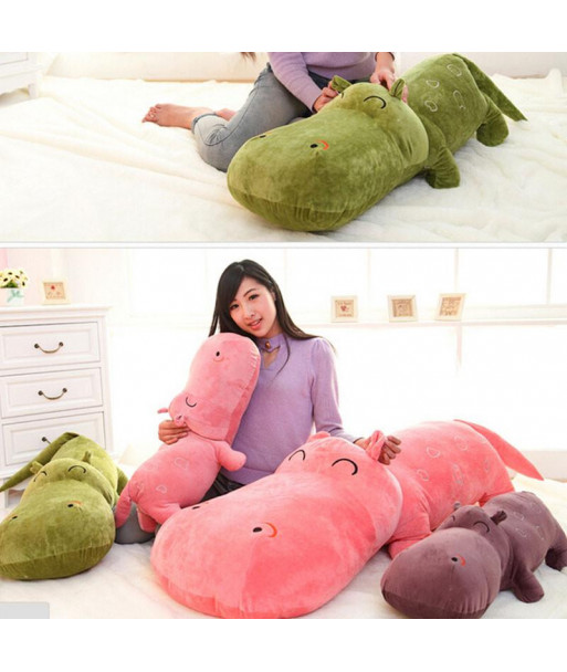 1 Piece Small Size 50 Cm Hippopotami Doll Sleeping Pillow Cute Super Large Stuffed Plush Toy Cloth Doll