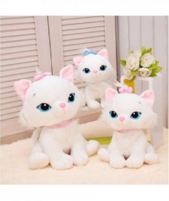 20 25cm Aristocats Cat Marie Plush Toys Anime Animal Paw Kit Doll For Girls Ml0130