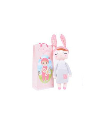 45cm Metoo Series Angela Doll Sleep Lace Rabbit Babies Plush Toys With Ins Rabbit Girl Birthday S