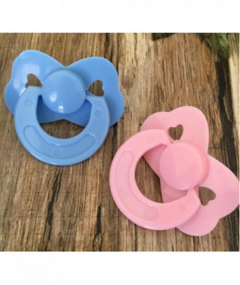 Dolls Accessories Tiny Pacifier Dummy For Reborn Baby Dolls Pink Blue Color Not Magnet Babies Pacifier