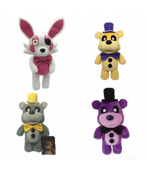 30cm Plush Gloden Five Nights At Freddys Fox Fnaf Freddy Fazbear Bear Foxy Plush Toys Doll