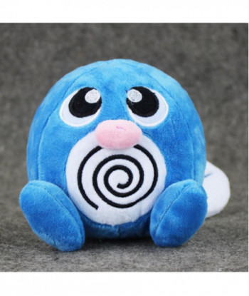 S 12cm Anime Cartoon Poliwag Plush Doll Toys Squirtle Pikachu Charmander Bulbasaur Animal Dolls Great